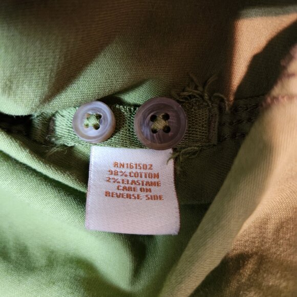 The Territory Ahead Men's Heavy Outdoor Button Shirt Size XLT Green Long Sleeve - Picture 9 of 14